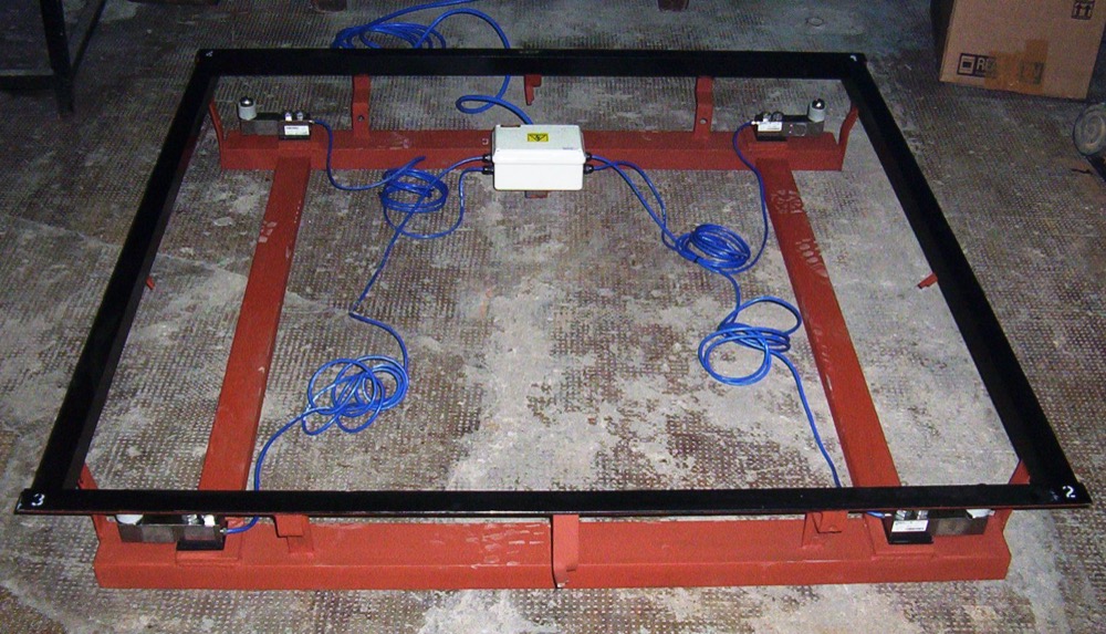 Bascula de Plataforma Instalación en Foso MSPF