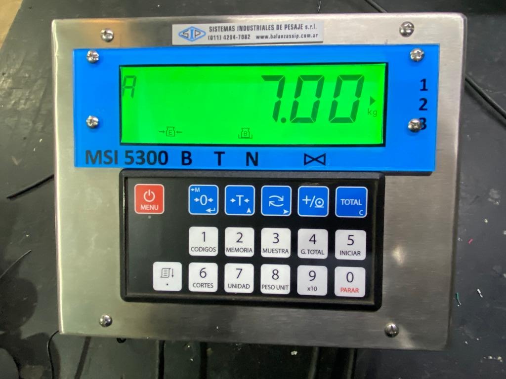 Indicadores de  Peso MSI-5301