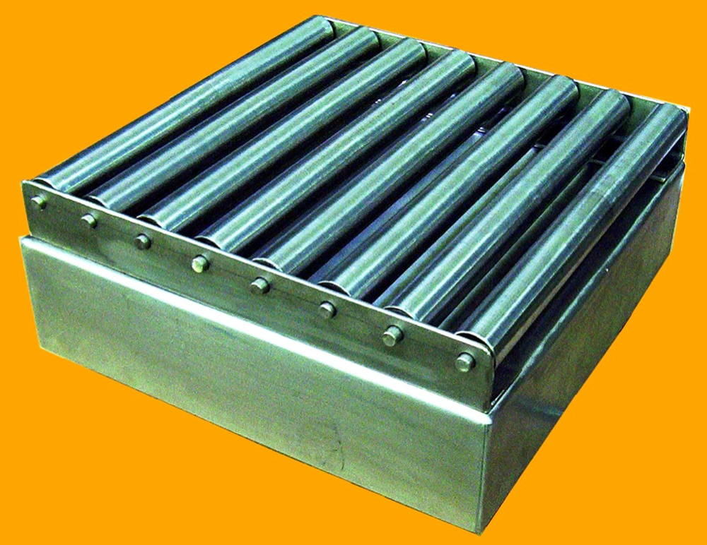 Bascula de mesa con bastidor de rodillos